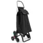 Rolser Saquet LN 6 black / Torba zakupowa na kółkach na schody / pojemność 43 l / ładowność 50 kg
