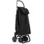 Rolser I-Max MF 4 Logic Tour czarny / Torba zakupowa na kółkach / pojemność 32 l / ładowność 40 kg / wysokość 87,5 cm