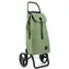 Rolser I-Max Tweed 2 Logic RSG zielony / Torba na zakupy / na dużych kółkach / Materiał tekstylny tweed