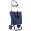 Rolser Mini Bag MF 2 Logic granatowa / Torba na zakupy / składana / 2 kółka / pojemność 15-21 l