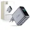 Tech-Protect NC140W-GaN ciemnoszary / Ładowarka / GaN / 4 porty / PD 140W / QC 3.0