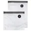 Outdoorchef Easy BBQVAC Worki próżniowe z zamkiem błyskawicznym / Worki próżniowe / 20 szt. (10x L, 10x XL) / 150 µm