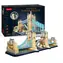 Puzzle CubicFun 3D Tower Bridge LED / 222 elementy / od 6 lat / Papier / 44,6x33,8x6 cm
