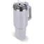 Lamart LT4089 Duży kubek śmietankowy / termiczny / 0,9 l / stal nierdzewna, plastik