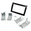 KEETEC PF-1516 / 2DIN car radio frame / Fiat Ducato, Citroen Jumper, Peugeot Boxer / black
