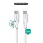 eSTUFF INFINITE (GRS) biały / Kabel USB-C - USB-C / 0,5 m / 60 W