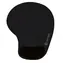 eSTUFF Ergonomiczna podkładka pod mysz czarna / Ergonomiczna podkładka pod mysz / Żelowa podkładka pod nadgarstek / 190x230 mm