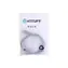 eSTUFF INFINITE (GRS) czarny (ES605180-BULK) / Kabel / USB-C - USB-A / 1 m / 60 W / GRS plastik z recyklingu