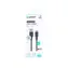 eSTUFF INFINITE (GRS) czarny / Kabel / USB-C - USB-A / 2 m / 60 W PD