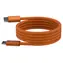 Adam Elements iLinio C100 pomarańczowy / Kabel magnetyczny / USB-C - USB-C / 100W / 2 szt.