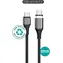 eSTUFF INFINITE czarny (ES604265) / Magnetyczny kabel USB-C / PD 100 W / 2 m / 480 Mbit/s