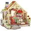 Drewniana układanka 3D Robotime Rolife DIY House: Kuchnia w stylu rustykalnym / Oświetlenie LED / 438 elementów / 14+ lat