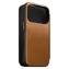 Nomad Modern Leather Folio brown (114760118I8I) / Etui / Apple iPhone 17/18 Pro / skóra / MagSafe