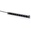 Listwa gniazdowa Digitus z profilem aluminiowym / Panel gniazdowy do szafy rack / 9 gniazd / kabel 2 m