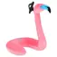 Spokey SERPENTE flamingo / Poduszka podróżna dla dzieci / Z uchwytem na telefon