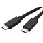 Roline USB-C(M) - USB-C(M) czarny / kabel USB / USB4 / 40 Gbps / PD 240 W / 1 m