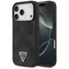 Guess Leather 4G Triangle Strass black / Tylna obudowa / MagSafe / iPhone 18 Pro, 17 Pro