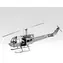 Puzzle 3D ZOYO Helikopter / Nano / Metal