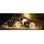 HQ HQLEDSLPBALL / Łańcuch świetlny / Czarno-białe kule / 10 diod LED