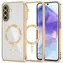 Tech-Protect MagFlex MagSafe transparentne złoto / Etui / Samsung Galaxy A27 5G / MagSafe