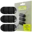 Allity ASA-400 czarny / Organizer do kabli / Silikon / Samoprzylepny 3M / opakowanie 3 szt.