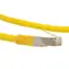 Kabel krosowy Primecooler CAT6 FTP 10 m żółty / Kabel krosowy / RJ45-RJ45 / AWG 26 / miedź