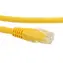 Primecooler CAT6 UTP 5m żółty / Kabel krosowy / RJ45-RJ45 / CCA