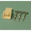 Primecooler PC-C1 biały / Złącze / 3 pin / Męskie / 10 szt.