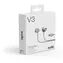 Sudio V3 białe / Słuchawki douszne przewodowe / mikrofon / USB-C