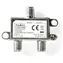Łącznik sygnału satelitarnego Nedis Silver / Łącznik / 5-862 MHz / 950-2400 MHz / 75 omów / Power Pass