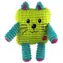 Zabawka FANTASY dla psa Cuties Square Animal Yellow / Plusz / 12,5 cm