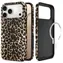 Tech-Protect Lamano MagSafe czarno-brązowy / Etui / Apple iPhone 18 Pro / 17 Pro