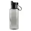 Vinga Balti black / Butelka sportowa / 600 ml / PET z recyklingu / Nakrętka push