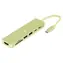 Aiino Stream Neo Citrus / koncentrator USB-C / 7 portów / dla MacBooka
