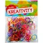 WIKY Loom Bands / Zestaw do robienia kreatywnych bransoletek / 200 szt. + szydełko + zaciski / mix kolorów