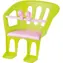 Lena Fotelik rowerowy dla lalek 2 kolory / Plastik / 24x21x27cm