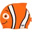 Czepek pływacki dziecięcy ACRA Nemo pomarańczowy / silikonowy