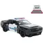 KINSMART Model samochodu Dodge Challenger SRT Demon 170 Police czarny / Model samochodu / metal i plastik / pull back / 1:40