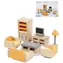 Meble do domku dla lalek VIGA PolarB Drewniane Salon / Drewno / od 3 lat