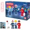 EFKO Toy Trio We Rescue / Zestaw 3 figurek z akcesoriami / plastik / od 3 lat