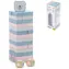 VIGA PolarB Drewniana gra balansowa Jenga Tower / 54 elementy / 2 kostki / od 3 lat