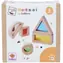 Klocki sensoryczne EICHHORN Montessori / 5 sztuk / drewno FSC / od 12 miesięcy