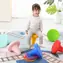 Fotelik sensoryczny MERCO Balance w kolorze różowym / plastikowym / nośność 50 kg / dla dzieci od 3 lat
