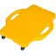MERCO Surf Scooter Board z uchwytami żółty / Deska mobilna / plastik / 50x11x58 cm / od 3 lat