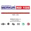 Taśmy Merkur ND109 25-otworowe / Zestaw uzupełniający do zestawu konstrukcyjnego / 25 szt. / metalowe