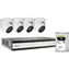ABUS TVVR33803 / Zestaw kamer / Analog / 4X Minikamera kopułkowa / NVR