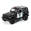 SPARKYS Metalowy model samochodu Jeep Wrangler Police 2018 / Metalowy / tył / od 3 lat