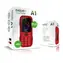 Evolveo MaxPhone A1 czerwony / Telefon z przyciskiem / 2,4" / Dual SIM / Bluetooth / USB-C