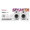 Defender MELIS biały / System głośników 2.0 / 60 W / Bluetooth 5.3 / HDMI ARC / USB