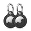 Tech-Protect Rough czarny / Etui / do Apple AirTag / 2 szt.
